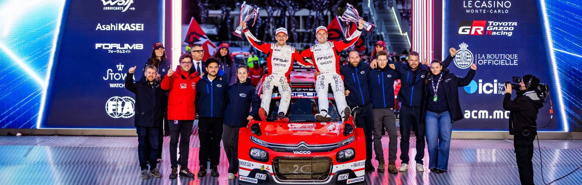 Reccord du monde Rosalie huile Yacco