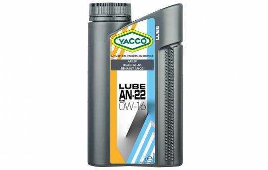 New product : Yacco Lube AN-22 SAE 0W16