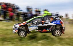 Rally Hungary 2025, with Yacco crew Norbert and Francesca Maior