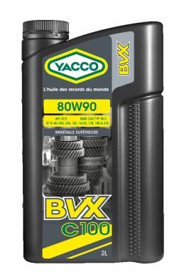 Minérale Boîtes et ponts BVX C100 80W90