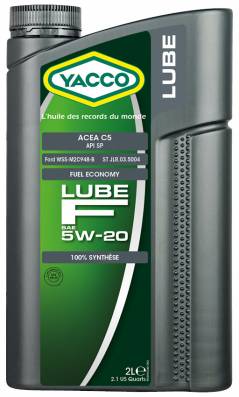 100% synthèse Automobile LUBE F 5W20