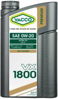 Synthetic 100% Automobile Yacco VX 1800 - SAE 0W20